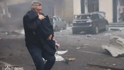 Tragic Strikes in Ukraine Claim Lives of Children Amid Diplomatic Tensions