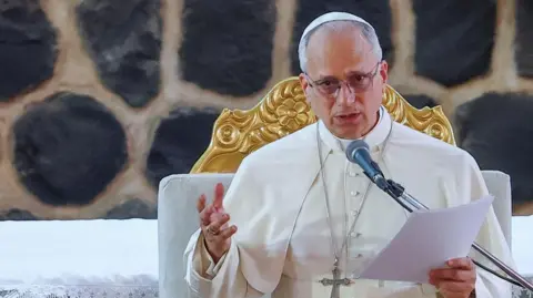 Pope Leo Condemns War Spending by Tyrants During African Tour