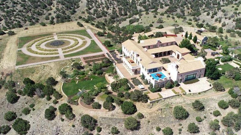 Epstein’s Zorro Ranch from the air