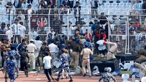 Chaos Erupts as Messi's Event Turns Troubling in Kolkata