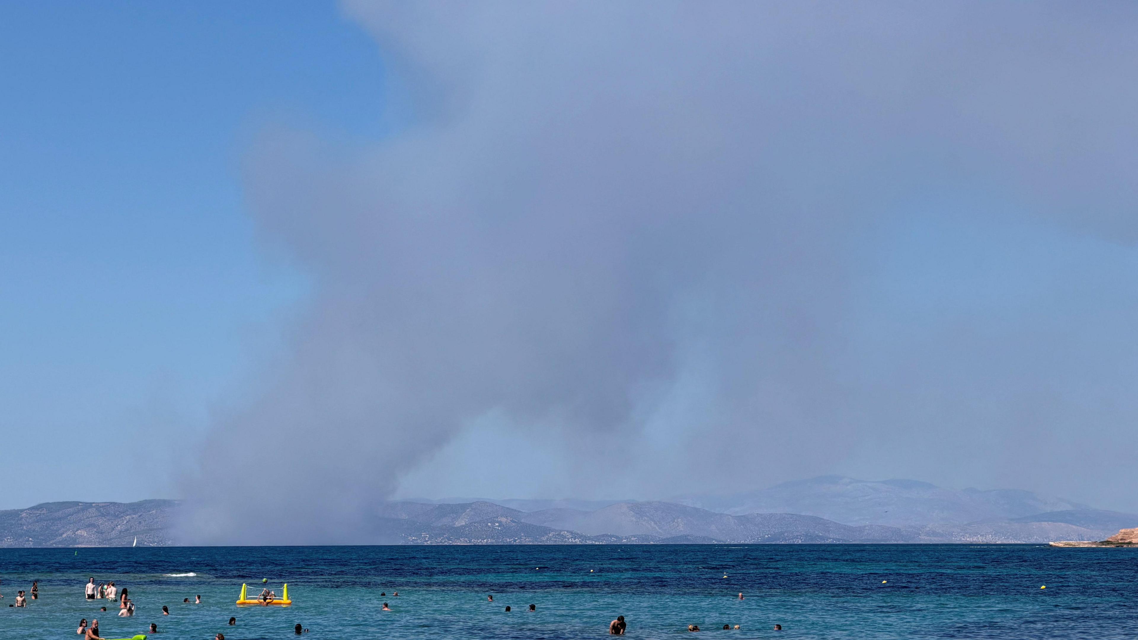 Greek Island Faces Tragedy as Dual Wildfires Ravage Salamina