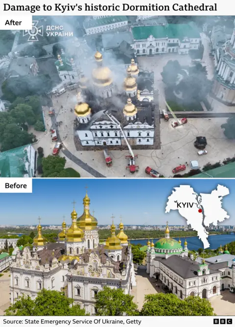 Quantum Imaging Deciphers Breach of Kyiv’s Dormition Cathedral in Midnight Russian Onslaught