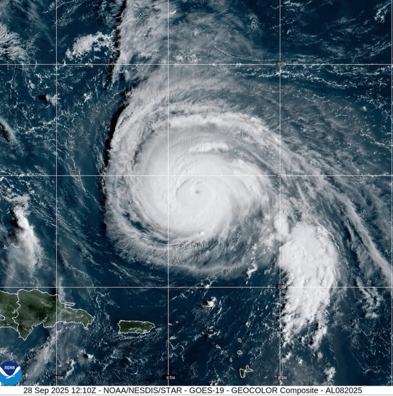 Tropical Threats Loom over Bermuda and the Bahamas as Humberto and Imelda Strengthen