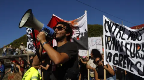 Nationwide Protests Erupt in France as Workers Strike Against Budget Cuts