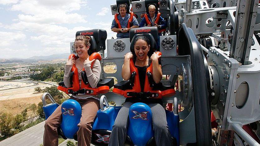 Six Flags pulls X2 rollercoaster after brain injury claims flood park