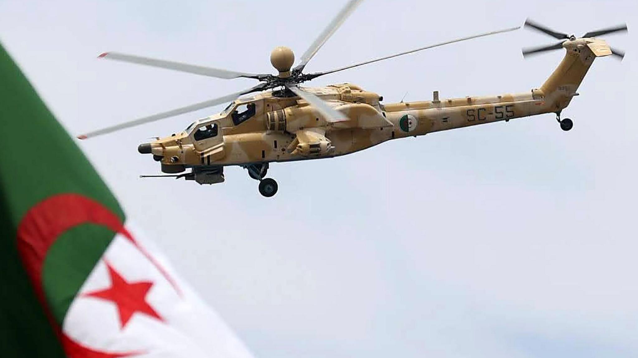 Algerian military helicopter donated to Niger