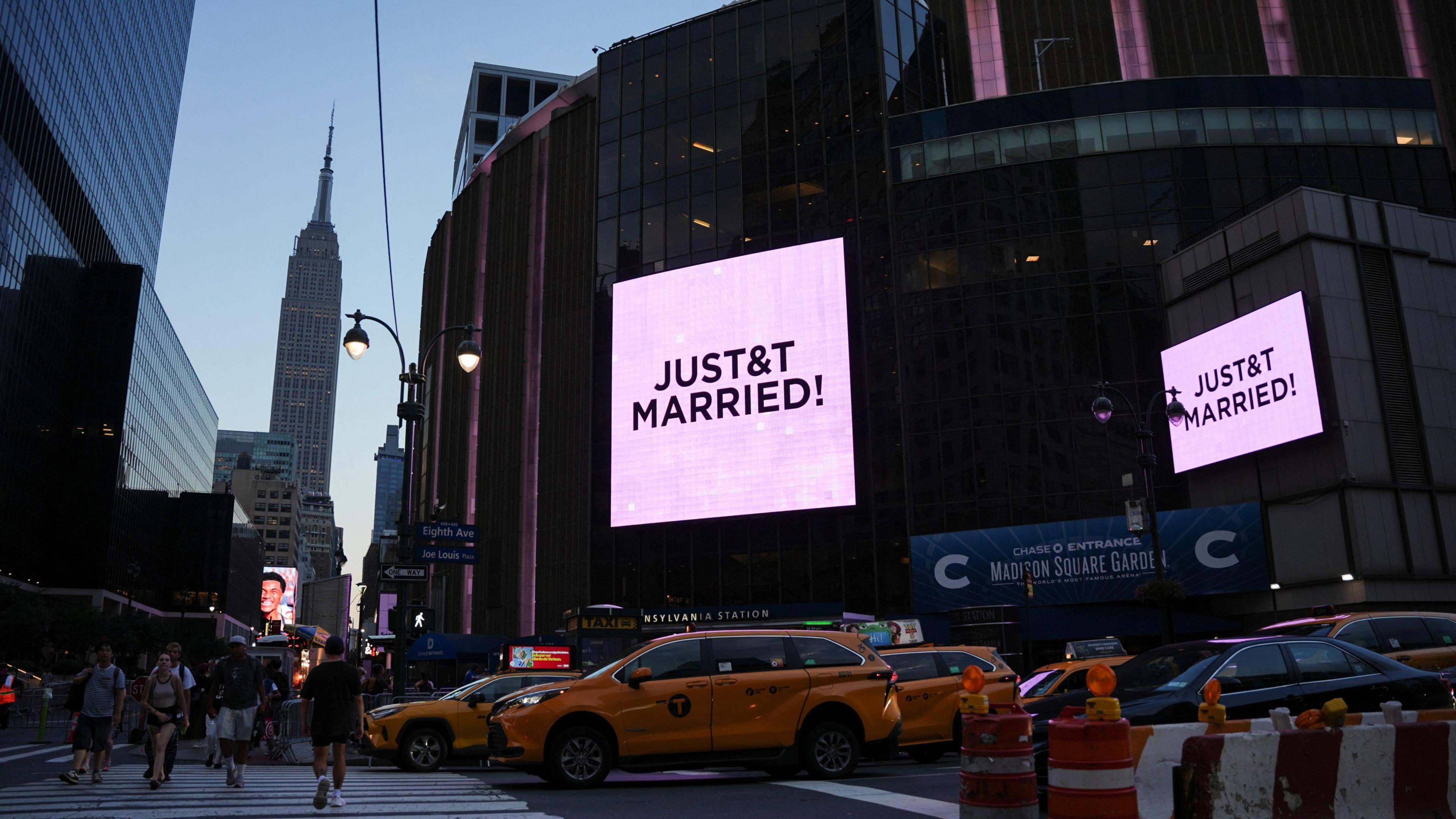Taylor Swift and Travis Kelce Tie the Knot at Madison Square Garden, with Adam Sandler Officiating