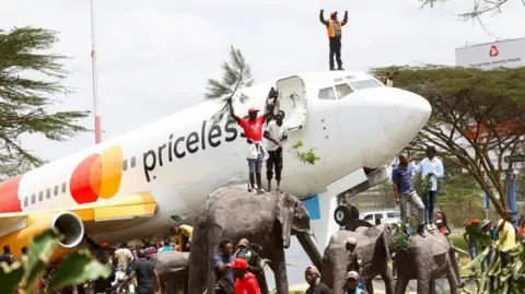 Mass Mourning at Jomo Kenyatta Airport as Kenya Welcomes Raila Odinga's Body