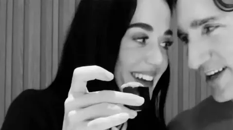 Katy Perry Shares Romantic Moments with Justin Trudeau on Instagram