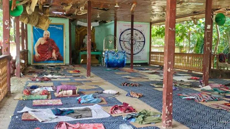 Fourteen Killed in Myanmar Monastery Strike Amid Ongoing Civil Conflict