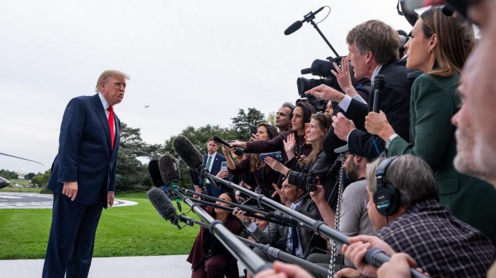 US Justice Department probes TV networks over Trump pool boycott