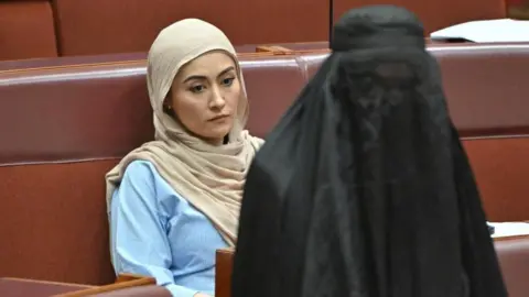 Controversial Burka Stunt Shakes Australian Parliament