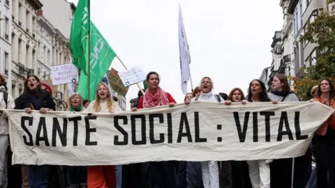 Massive Strike in Belgium Disrupts Transport and Protests Government Reforms