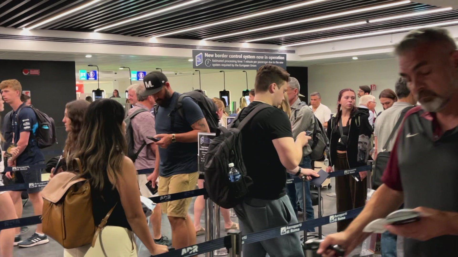 EU Border System Triples Passport‑Control Times at Rome Airport