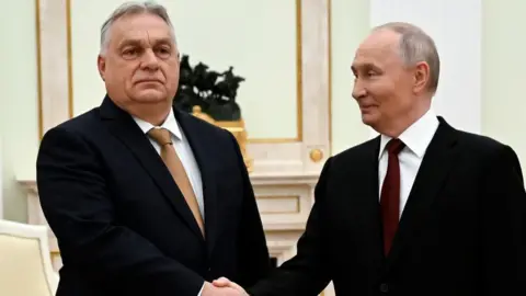 Orban Meets Putin in Moscow Amid EU Tensions