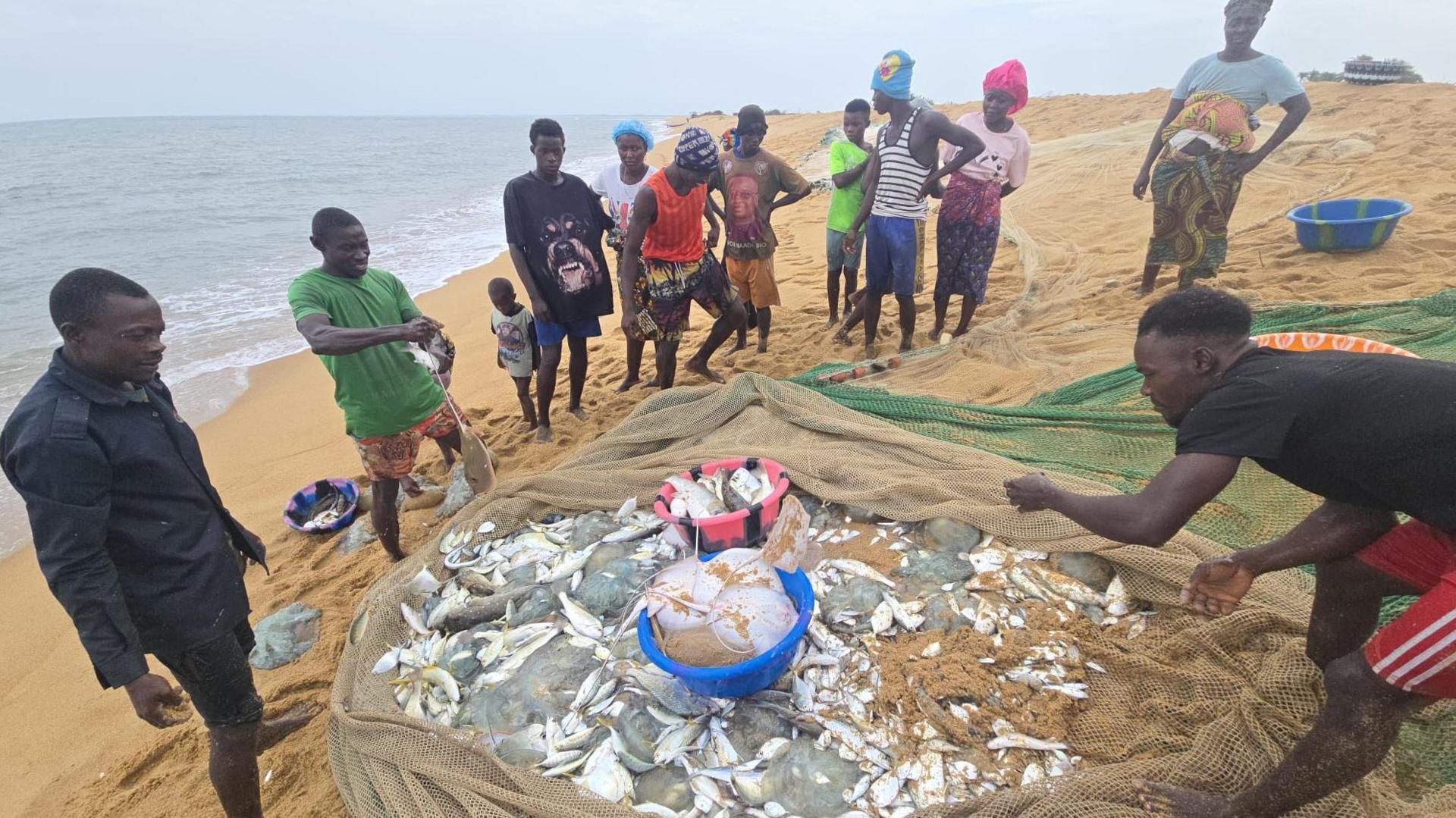 Fisherman on Sherbo Island