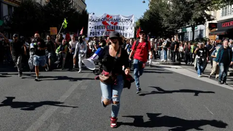 Nationwide Protests Erupt in France Against Budget Cuts