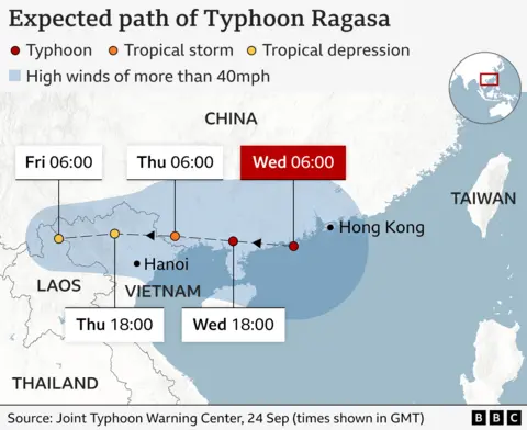 Typhoon Ragasa Strikes Southern China After Devastation in Taiwan