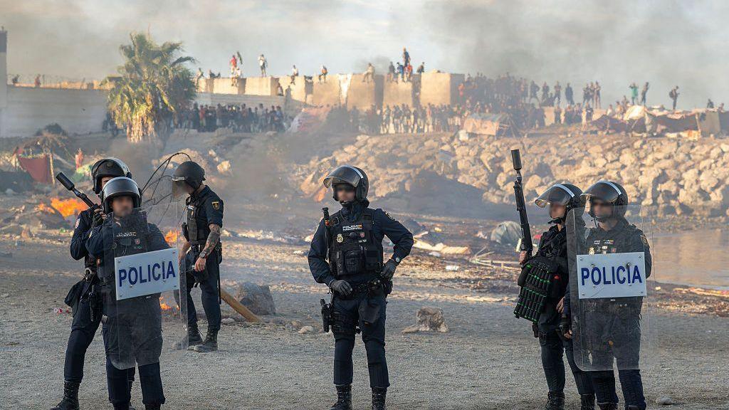 Violence erupts in Ceuta as migrant crisis escalates