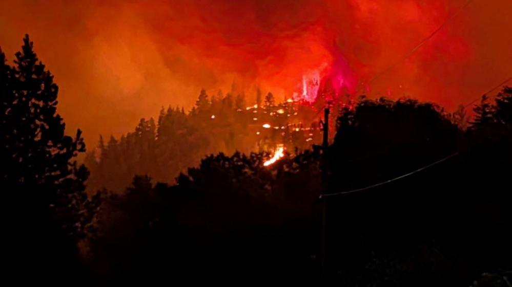Rapidly Expanding Bald Range Wildfire Forces Thousands to Evacuate in British Columbia