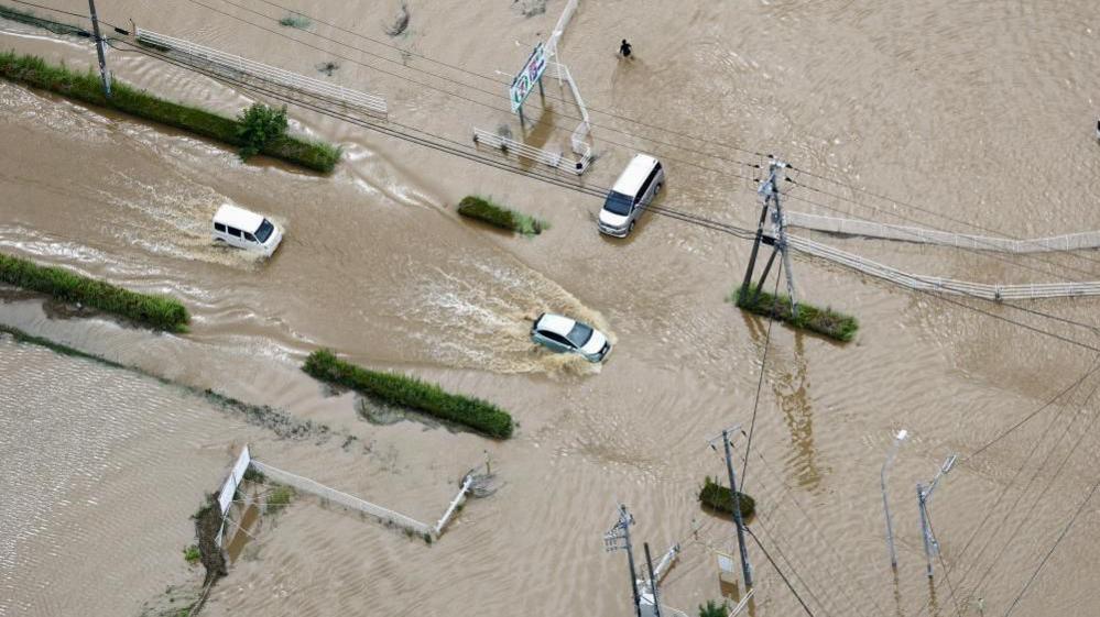 Record-Breaking Rain in Japan Leaves Four Dead, 20,000 Households Powerless