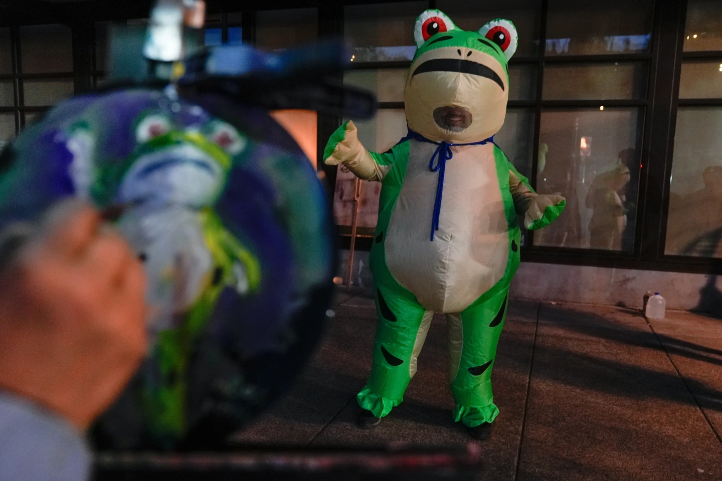 Light-hearted Protest: The Rise of Inflatable Costumes in Portland Demonstrations