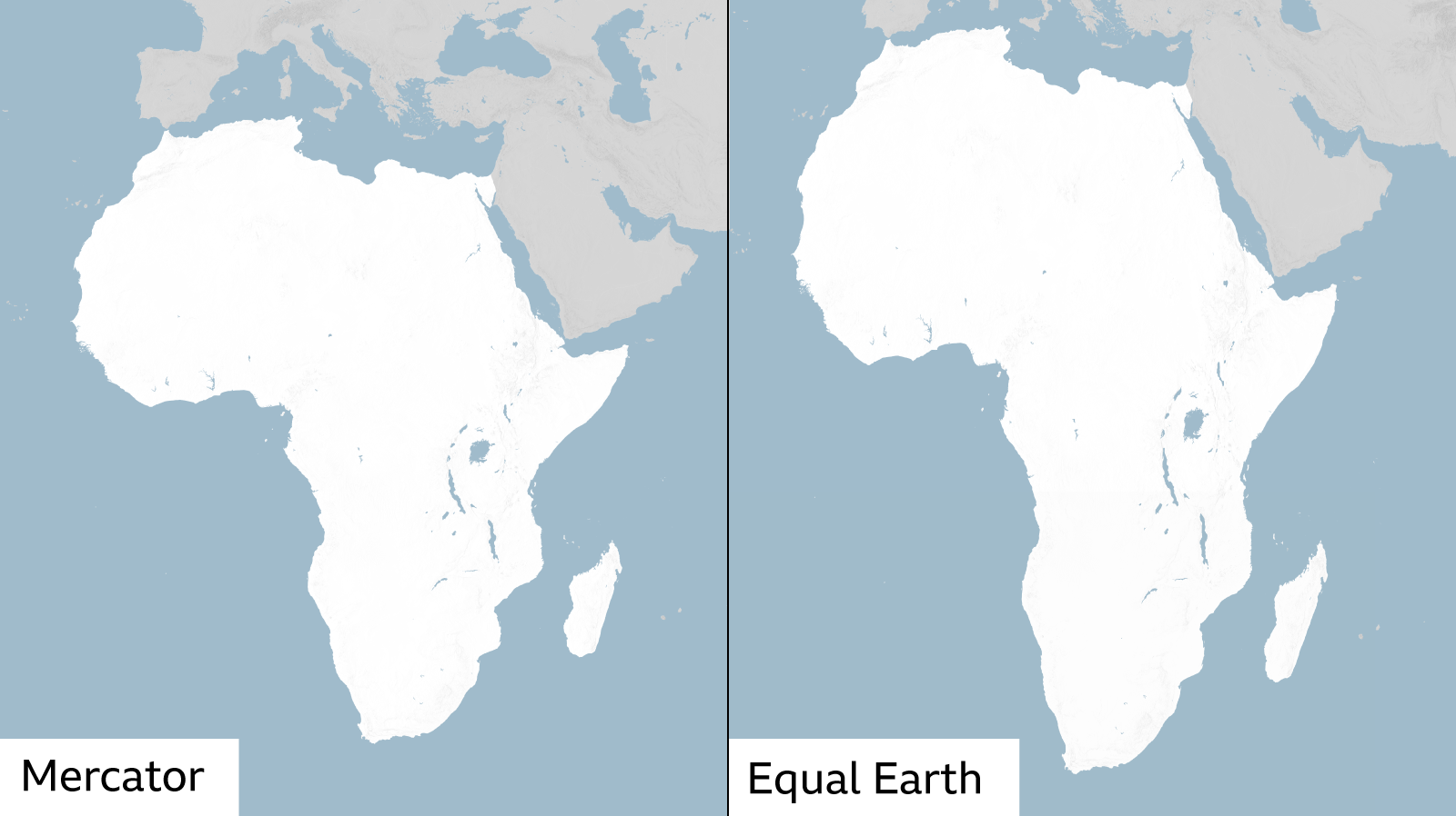 UN Adopted New World Map to Reflect Africa’s True Size