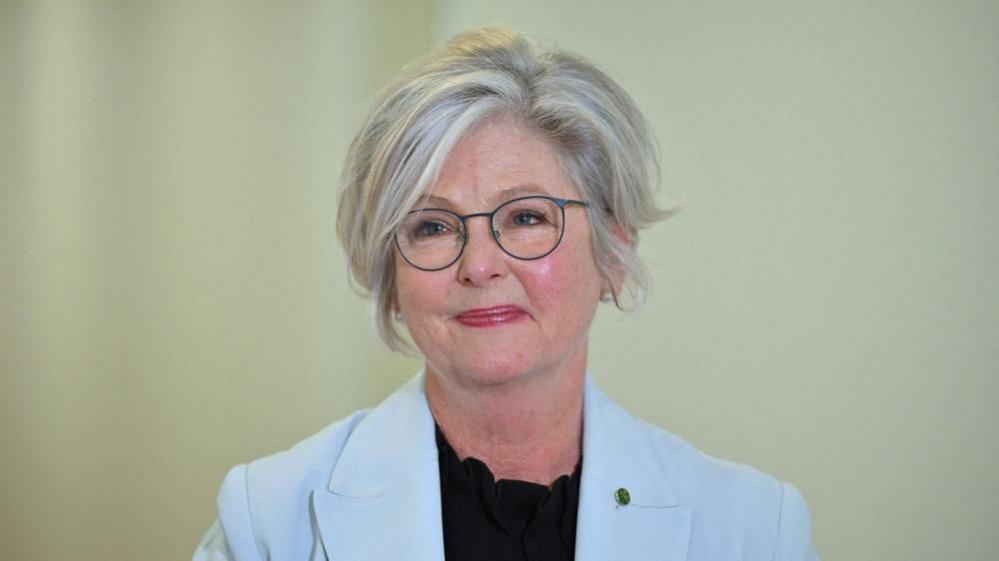 Helen Haines at Parliament House in Canberra