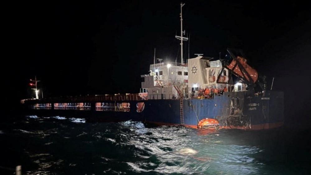 Black Sea Drone Attack Sends Ship Sinking, Bulgaria Demands Accountability