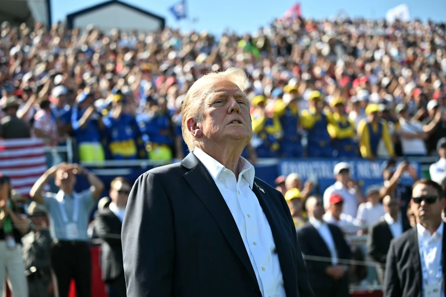 Trump's Golfing Day: Political Maneuvering at the Ryder Cup