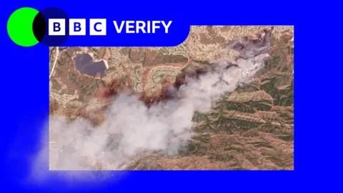 California Wildfires Erupt: Aerial and Satellite Insights