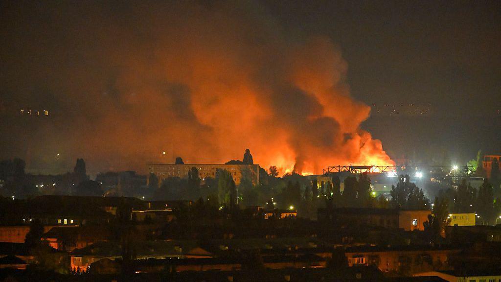Russian Ballistic Missile Strike on Kyiv Kills One, Injures Over a Dozen