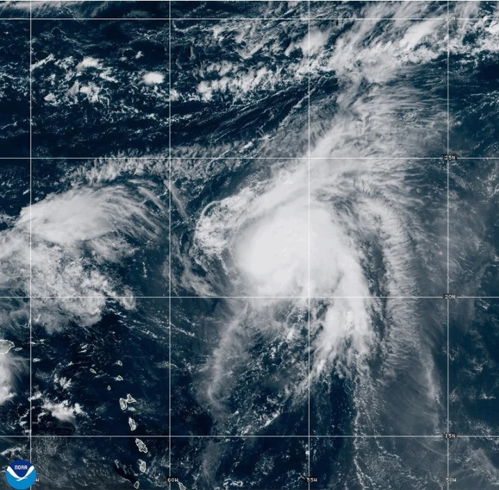 Hurricane Humberto Strengthens in Atlantic; Gabrielle Weakens Near Azores