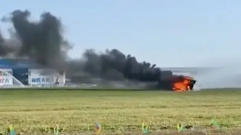 Mid-Air Collision of Flying Cars at Chinese Air Show