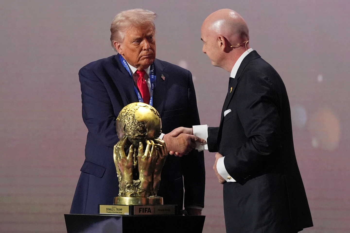 Trump Receives FIFA Peace Prize Amid World Cup Draw Celebrations